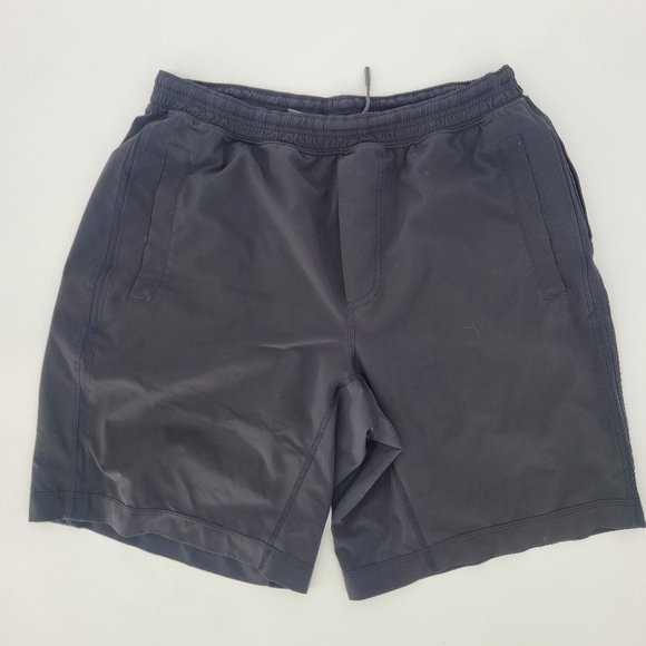 Lululemon Pace Breaker Shorts Running Active Lined 9” Black Large - Picture 1 of 11